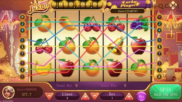 Slots com prêmios 73h